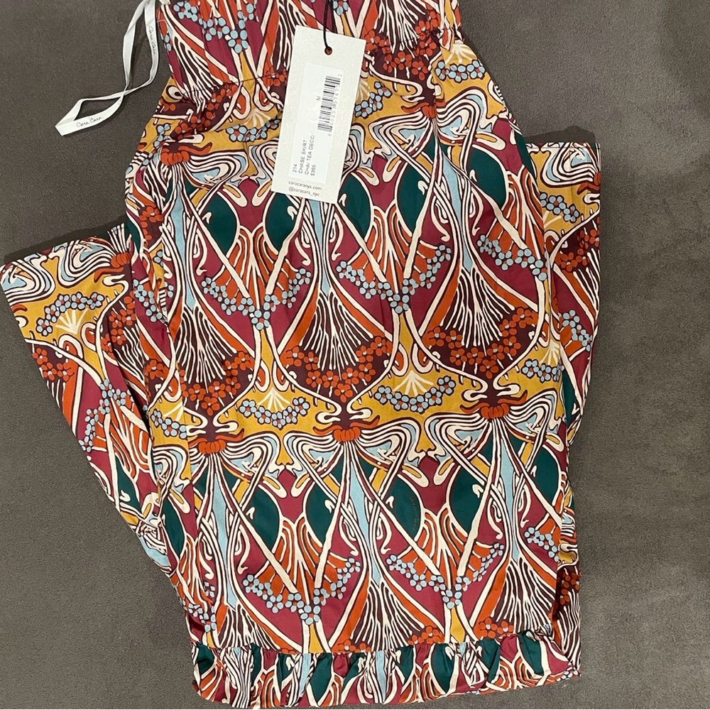 Cara Cara Chase Skirt in Chai Tea Deco *NWT* - Picture 4 of 5